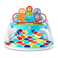 FISHER PRICE SIT-ME UP FLOOR SET WITH TOY TRAY
