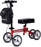 E6128  ELENKER Knee Scooter Foldable Steerable Wa