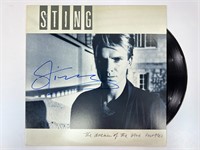 Autograph COA sting vinyl