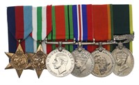 WWII SOUTH AFRICA NAMED MEDALS BAR