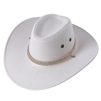 WF6913  JXXIATANG Cowboy Hat Wide Brim Fedora
