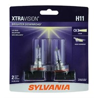 SYLVANIA H11 XtraVision Halogen Bulb 2pk AZ19
