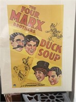 Reproduction Poster of Marx Brothers in Duck Soup