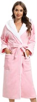 SEALED-Rosyline Women's Fleece Hooded Robe