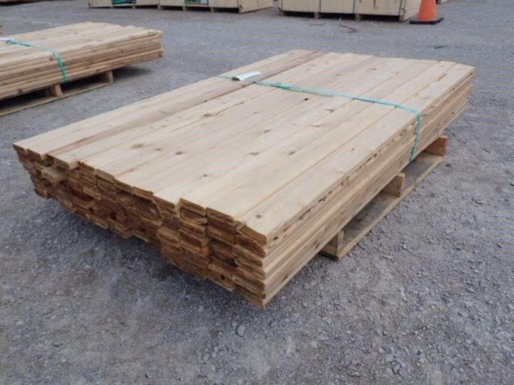 Qty Of 5/4 In. x 4 In. x 6 Ft. Low Grade Western