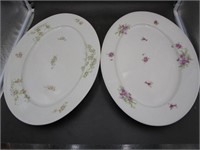 Two Large Serving Platters
