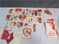 Fantastic Lot of Vintage Valentines Day Cards All