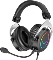 FIFINE Gaming Headset with Detachable Microphone,