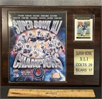 COLTS COLLECTIBLE-PLAQUE