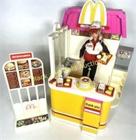 VTG Mattel Barbie McDonalds Restaurant Set