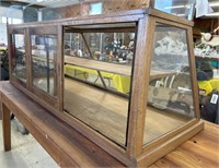 Glass/Wood Table Top Display,