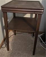 Vintage Solid Wood Side Table