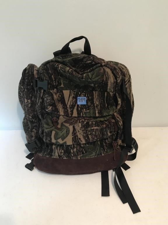 Camo Backpack  20"H