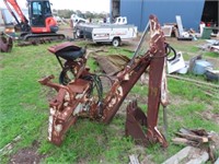 Backhoe Attachment with 400, 600, & 300mm Buckets