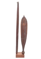 Two Aboriginal Weapons, Atl-Atl & Woomera