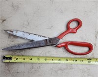 Large Vintage Scissors 12" L