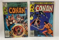 Marvel Comics Conan Issue 131 & 147