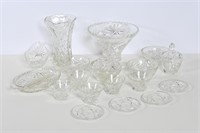 Cut Glass Candy Dishes, Vases