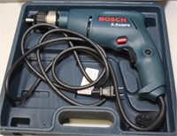 Bosch 5.5 amp 3/8" VSR drill in case
