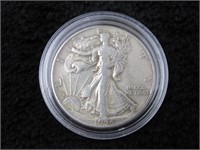 1944-P Walking Liberty Silver Half Dollar-