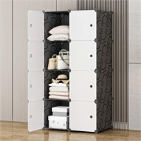 8 Cube Storage Organizer with Doors