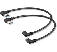 90 DEGREE RIGHT ANGLE CABLE USB 3.0 TYPE C