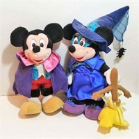 Halloween Mickey and Minnie Plush Toys