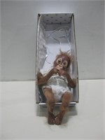 14" Ashton Drake Baby Monkey Doll See Info