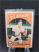 1959 Topps, Art Ditmar baseball card