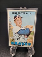 1967 Topps, Gene Oliver baseball card