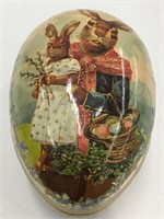 Erzgebirge Germany Paper Mache Easter Egg