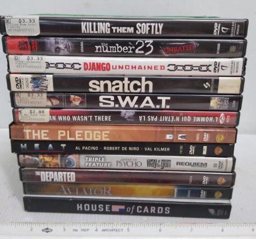 DVDs Snatch, The Pledge , Aviator & More