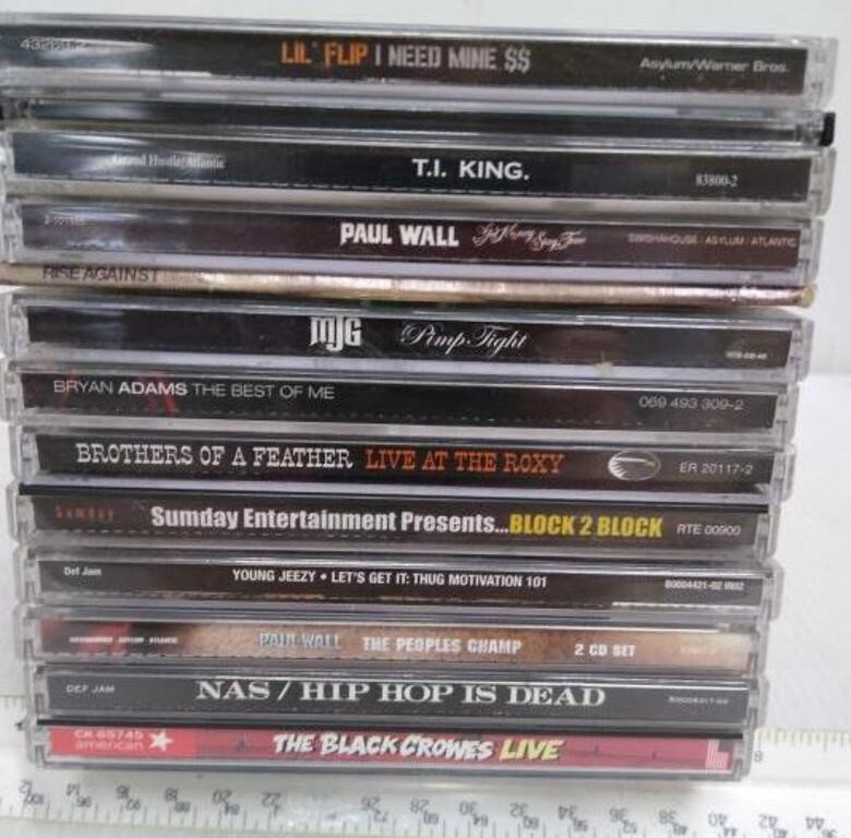 CDs The Black Crows, TI King, Bryan Adams & More