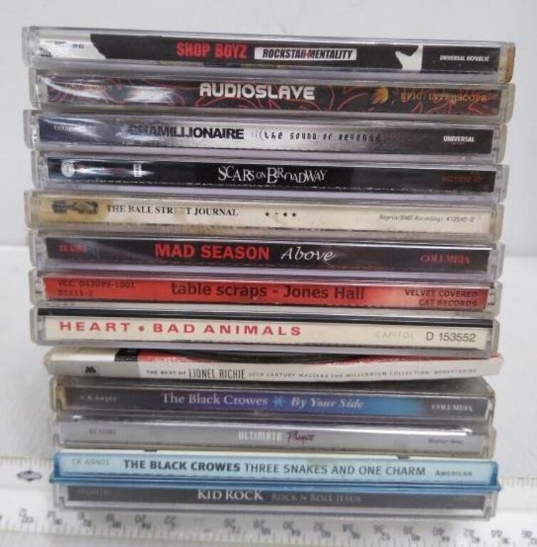 CDs Kid Rock,The Black Crows, Shop Boys & More