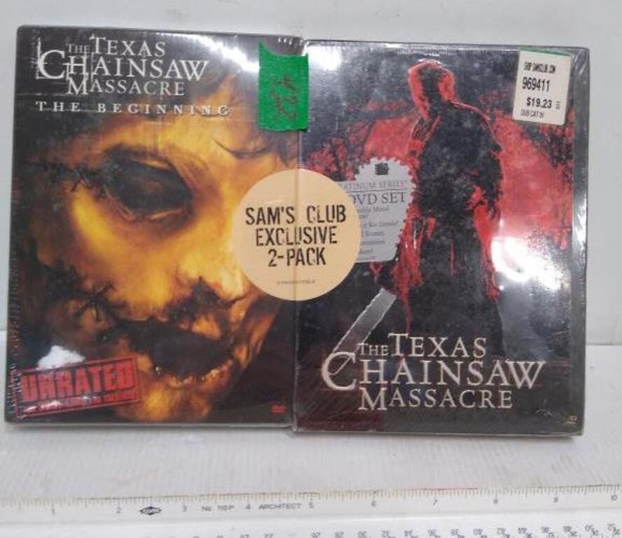 DVDs The Texas Chainsaw Massacre 2 Pack