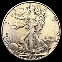 1936-D Walking Liberty Half Dollar CLOSELY