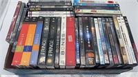 DVD lot with Fringe, House and bones
