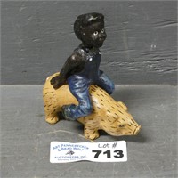 Black Americana Reproduction Cast Iron Figure