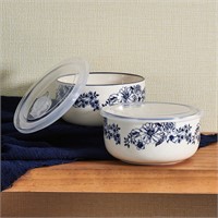 Pfaltzgraff Storage Bowls +Lids: 6" (Set of 2)