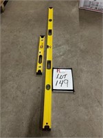 (2) Stanley Fat Max Levels 2ft & 6ft