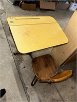 Vintage School Desk/Chair
