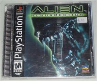 Alien Resurrection PlayStation PS1 Game Disc CIB