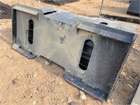 Unused Skid Steer Weldable Adapter Plate