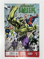 Autograph COA Hulk Comics