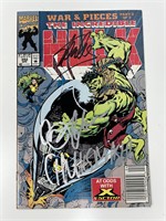 Autograph COA Hulk Comics