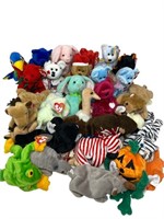 Large Lot Of TY Beanie Babies