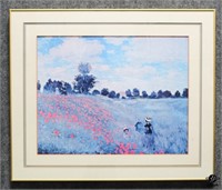 "The Poppies" Print by Claude Monet