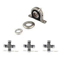 Rear Driveshaft Carrier Bearing and U Joint Kit