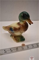 Porcelain Mallard Duck Ornament Circa 1940 *CC
