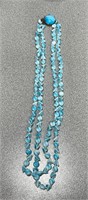 Vintage West German Glass Bead Necklace